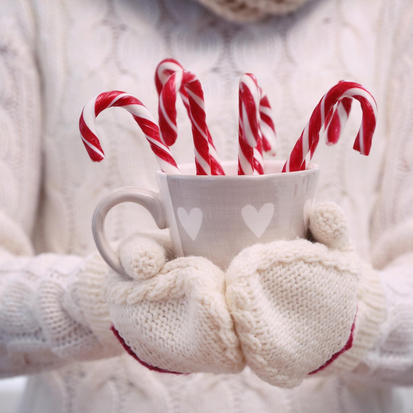 Holiday Christmas Candy Canes 1 Pack (12 Count) Traditional Red & White, Strawberry Taste for Festive Family Enjoyment - Kosher