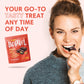 Dorrel - Belgian Dark Chocolate Covered Dates (Medjool) With Walnuts Stuffing, High Energy Vegan Choco Snack, Delicious, Kosher