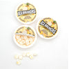 Golden Pineapple Hard Candy Mints - 3 Pack Sugar Free Flavored Mints With Cooling Crystal 1.5 oz Tins - On the Go Size For Schoo