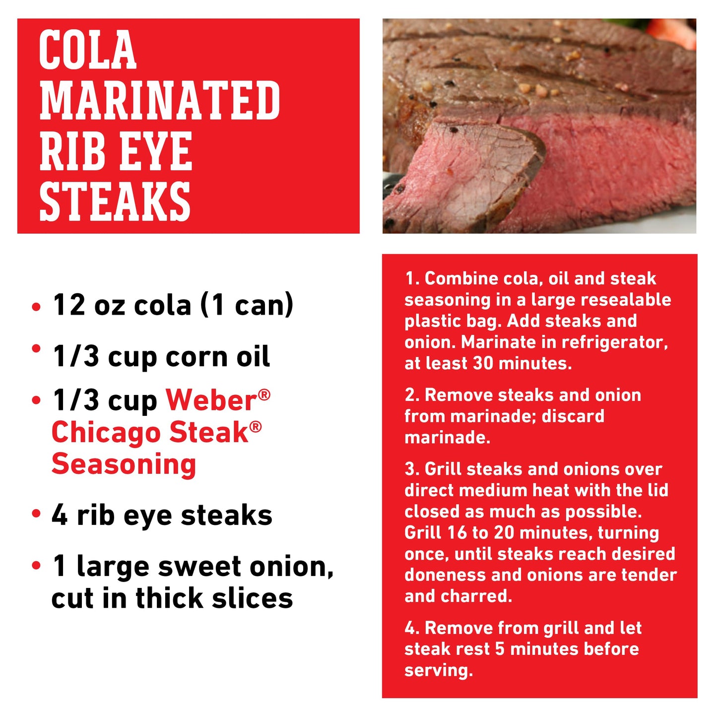 Weber Chicago Steak Seasoning 5.5 oz (Pack of 6)