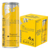 Red Bull Energy Drink, Tropical Yellow Edition, 8.4 Fl Oz, Pack of 4