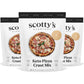 Keto Pizza Crust Zero Carb Mix - Keto And Gluten Free Pizza Baking Mix, Vegan - 0G Net Carbs Per Slice - No Erythritol, Easy To