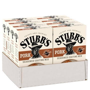 Stubb's Seasoned Coating Mix, Pork, For Coating and Mixing Wherever Youd Use Breadcrumbs, Including Pork Chops, Chicken Tenders,