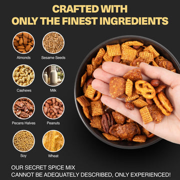 Wicked Mix Snack Mix - Sweet and Salty Trail Mix with Mixed Nuts, 7 Oz, Smoky Chipotle Flavor, Resealable Bag