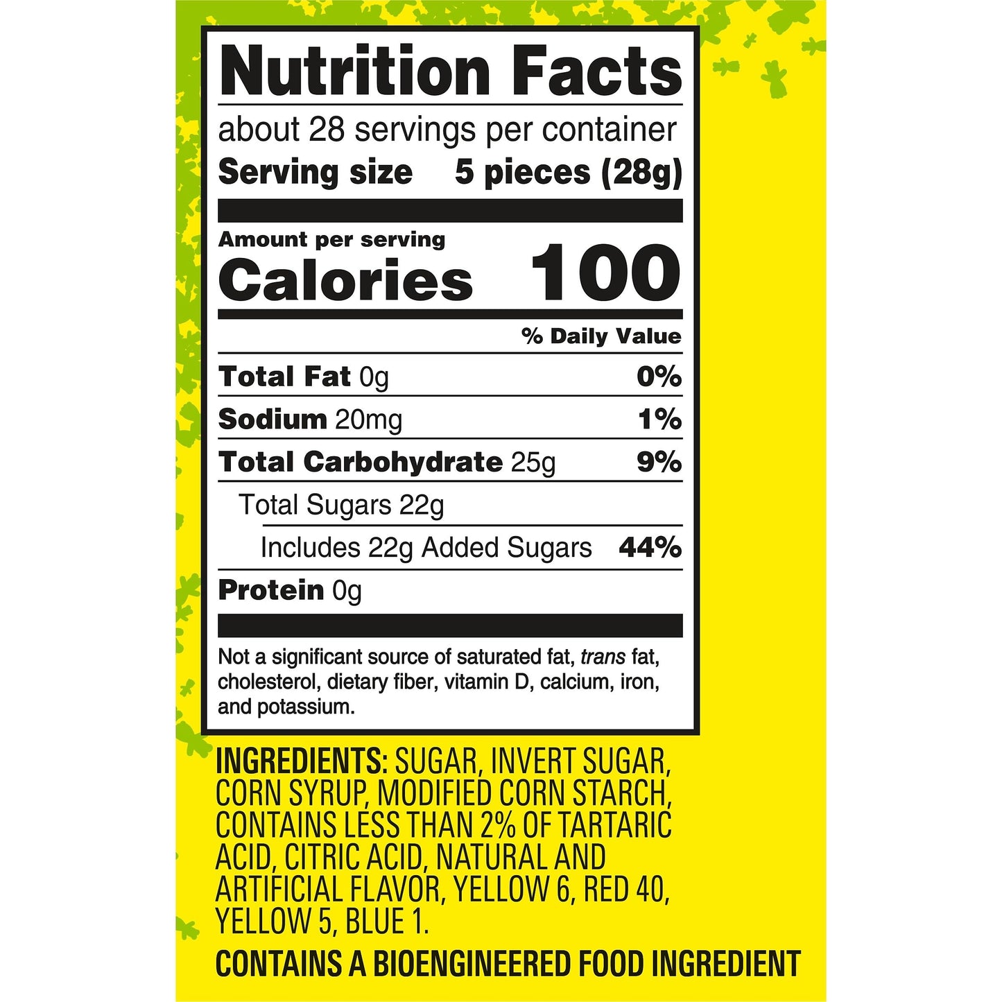 SOUR PATCH KIDS Big Kids Soft & Chewy Candy, Family Size, 1.7 lb