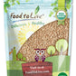 Food to Live Organic Soft White Wheat Berries, 1 Pound - Premium Non-GMO Whole Grain Wheat for Milling, Sprouting, Cooking and B