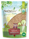 Food to Live Organic Soft White Wheat Berries, 1 Pound - Premium Non-GMO Whole Grain Wheat for Milling, Sprouting, Cooking and B