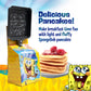 Ten Acre Gifts Spongebob Squarepants Pancake Mix And Pan Gift Set, Easy Instant Baking Mix With Square Frying Pan, 6 Oz