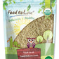 Food to Live Organic Brown Jasmine Rice, 12 Ounces - Non-GMO, Whole-Grain Rice, Long-Grain Variety, Non-Irradiated, Kosher, Vega