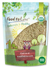 Food to Live Organic Brown Jasmine Rice, 12 Ounces - Non-GMO, Whole-Grain Rice, Long-Grain Variety, Non-Irradiated, Kosher, Vega