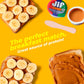 Peanut Butter To-Go Cups  Natural & Creamy 0.75 oz Single-Serve  Pack of 18 with Wooden Spoons - Office Holiday Snacks  Coworker Gift Ideas  Secret Santa Gift  Holiday