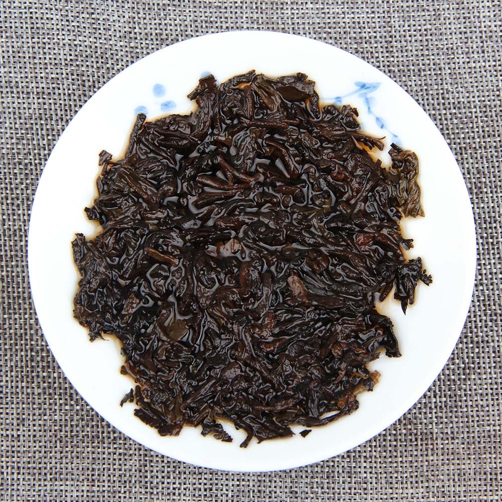 LWXLJMJZC Ripe Puerh Tea Cake - Aged Shu Pu-erh - 357g (12.6oz) - 1 Pack - Black Chinese Tea