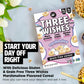 Protein And Gluten Free Breakfast Cereal By Three Wishes (3-Pack) - Marshmallow - 8G Of Protein And 3G Of Sugar Snack - Kosher,
