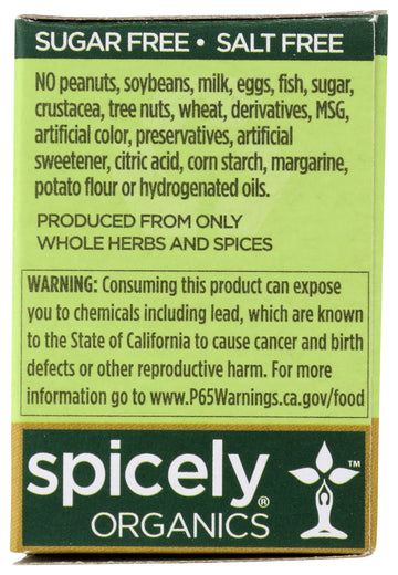 Spicely Organic Saffron 0.007 Oz Certified Gluten Free