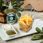 Middle Eastern Green Hot Sauce 9oz (Zhoug) | Organic Hot Sauce with Cilantro, Garlic, Jalapenos, Poblano, Scotch Bonnet Peppers,