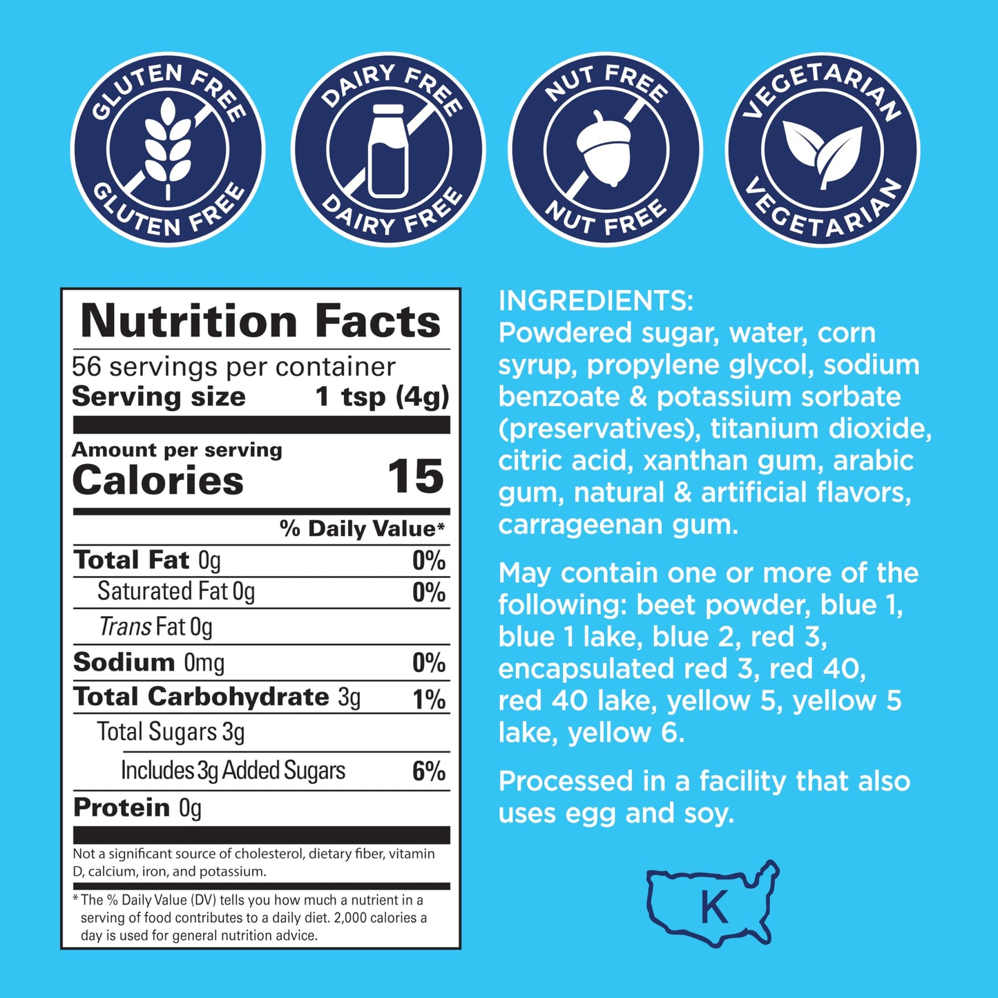 Satin Ice Black Cookie Icing - 8Oz - Bottle