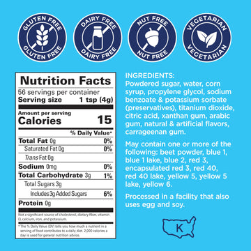 Satin Ice Black Cookie Icing - 8Oz - Bottle