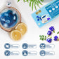 LeafLea Butterfly Pea Flower Tea Bags, Herbal, Caffeine-Free, Sugar-Free, Non-GMO, 80 Bags (Pack of 2)