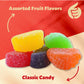 ILIKE! Fruit Slices Jelly Candy - 2 lb Bulk Bag, Assorted Flavors, Sugar-Dusted Nostalgic Sweets, Orange