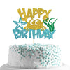 MonMon & Craft Crab Happy Birthday Cake Topper/Ocean Baby Children 1st Birthday Cake Decor/Sea Animal Theme Birthday Party Decor