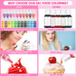 Gel Food Coloring Set - 21 Colors Tasteless Based Color Dye, Vibrant Edible Icing for Cake Cookie Decorating, Baking, Fondant, F