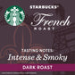 Starbucks Dark Roast Ground Coffee - French Roast - 6 Bags (20 oz each) - 100% Arabica
