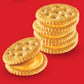 RITZ Cheese Sandwich Crackers, Lunch Snacks, 8 Snack Packs (6 Crackers Per Pack)