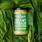 Sonoma Gourmet Spinach Alfredo Pasta Sauce | Gluten-Free And No Sugar Added | Made With Real Cream | 15.5 Ounce Jars (Pack Of 4)
