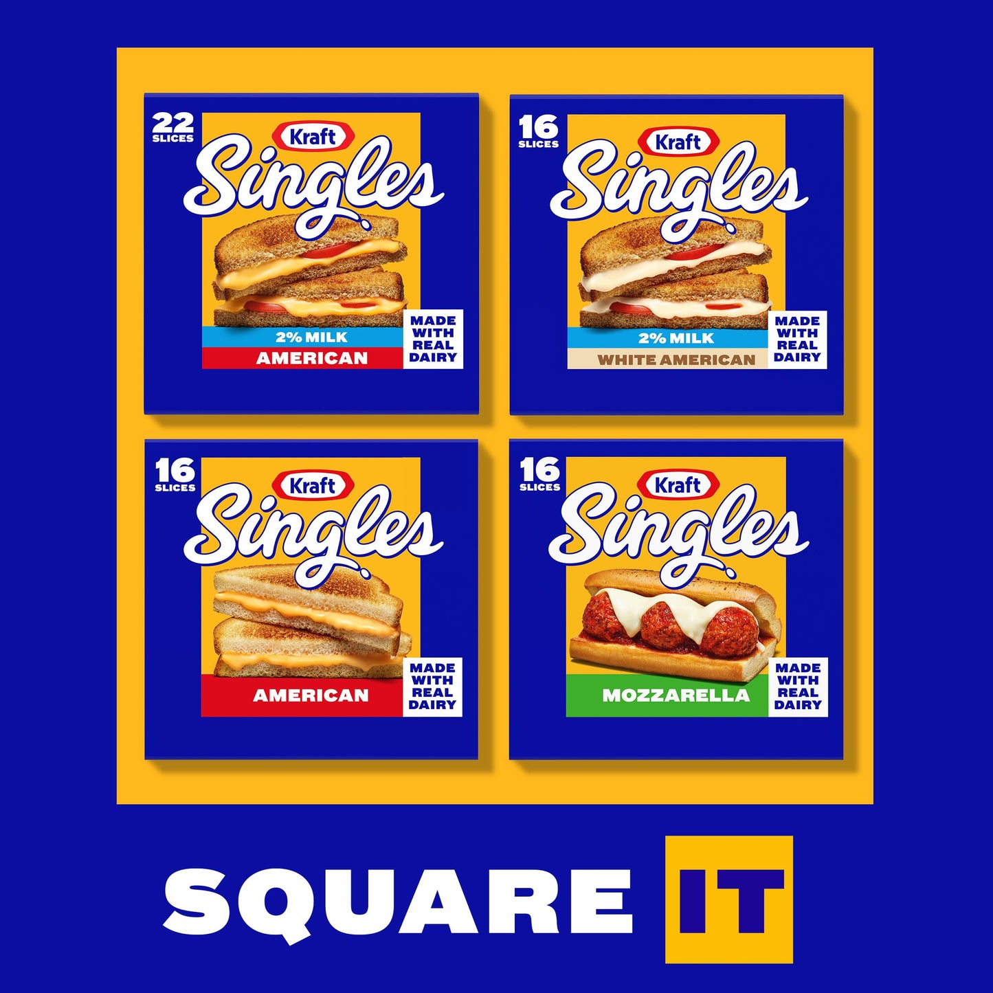 Kraft Singles American Slices, 16 ct Pack