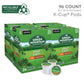 Green Mountain Coffee Roasters Half Caff Medium Roast K-Cup Pods, 96 Count (4 Packs of 24)