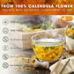 FRESHDRINKUS Premium Calendula Tea Bags - 100% Natural Herbal Tea, 135 Bags, Eco-conscious, Vegan, No Sugar, No Caffeine, No Gluten