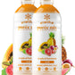 Smartfruit Tropical Harmony + Aloe, 100% Real Fruit Pur  e, Non-GMO, No Additives, Vegan - 48 Fl. Oz - 2 Pack