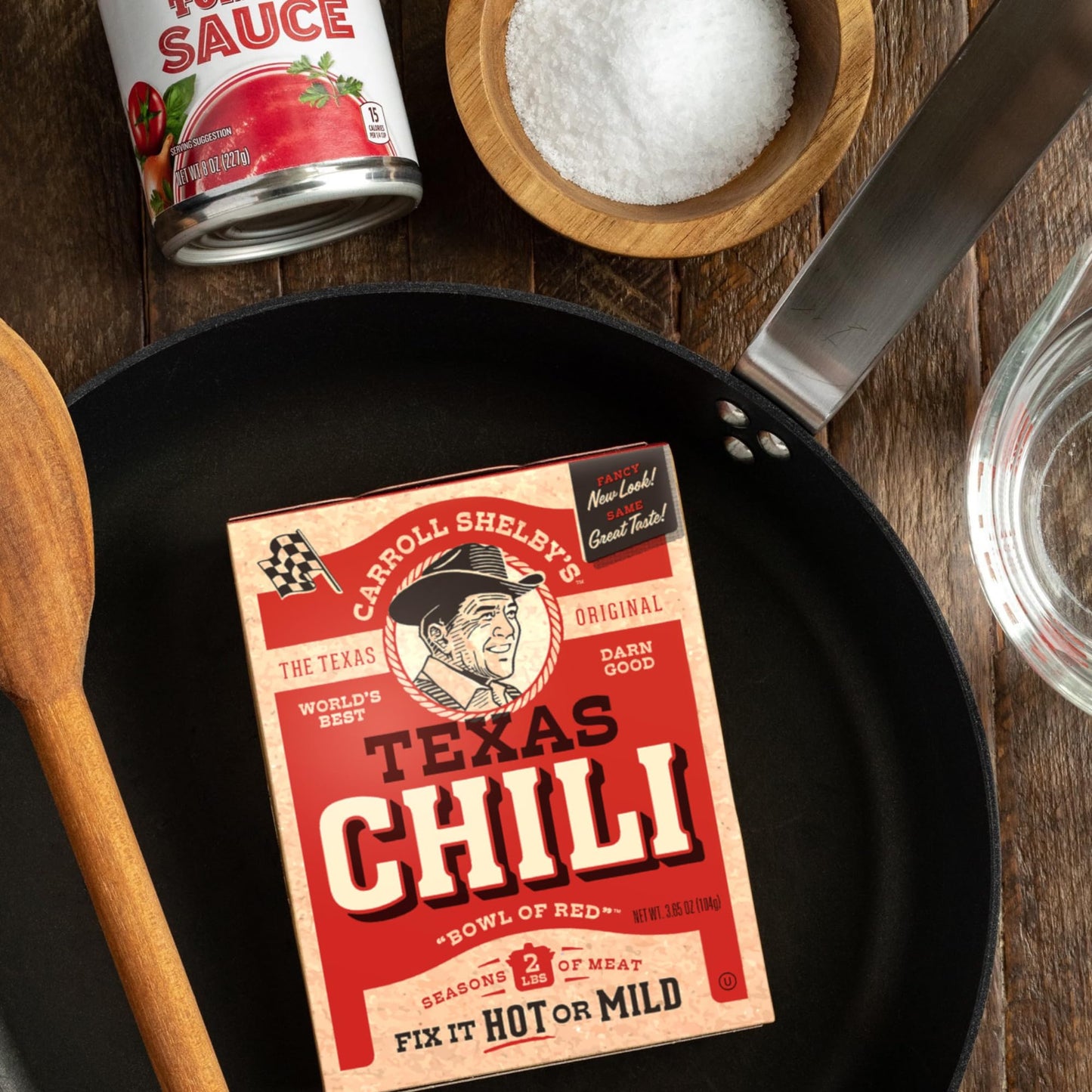 Carroll Shelby s Original Texas Brand Chili Kit 3.65oz Box (Pack of 3)