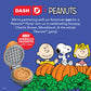 Peanuts x Dash Snoopy Jack-o-Lantern Mini Waffle Maker