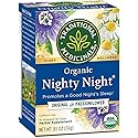 Traditional Medicinals Organic Nighty Night with Passionflower Herbal Tea, Promotes a Good Nights Sleep, (Pack of 1) - 16 Tea Ba
