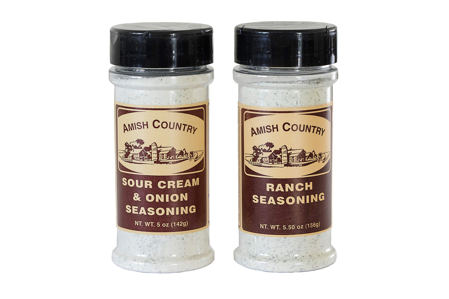 Amish Country Popcorn | Seasoning Variety Pack | Sour Cream and Onion & Ranch Popcorn Seasoning | 2 Pack Seasoning Bundle