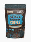 Skinny Instant Mushroom Coffee (60 Servings) Mental Focus Plus Diet Support - Turkey Tail, Maitake, Shiitake & Turmeric, Mixed W