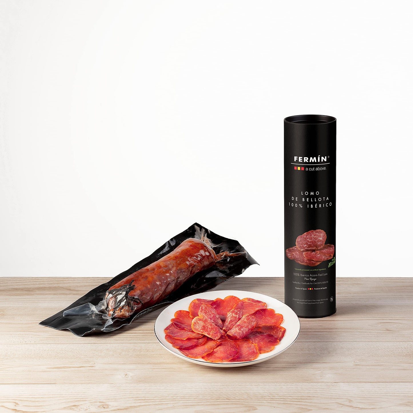 Iberico 100% de Bellota Lomo, 1 lb Loin Average by Fermin