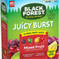 Black Forest Fruit Snacks Juicy Bursts, Mixed Fruit, 0.8-Ounce Bag, Pack of 80