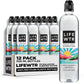 LIFEWTR enhanced Purified Water  pH Balanced with Electrolytes  100% recycled plastic bottles  23.7 Fl Oz Flip Cap Bottles  700 mL (Pack of 12)