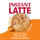 Folgers Buttery Caramel Flavored Instant Latte, 4 Single Serve Packets (Pack Of 8)