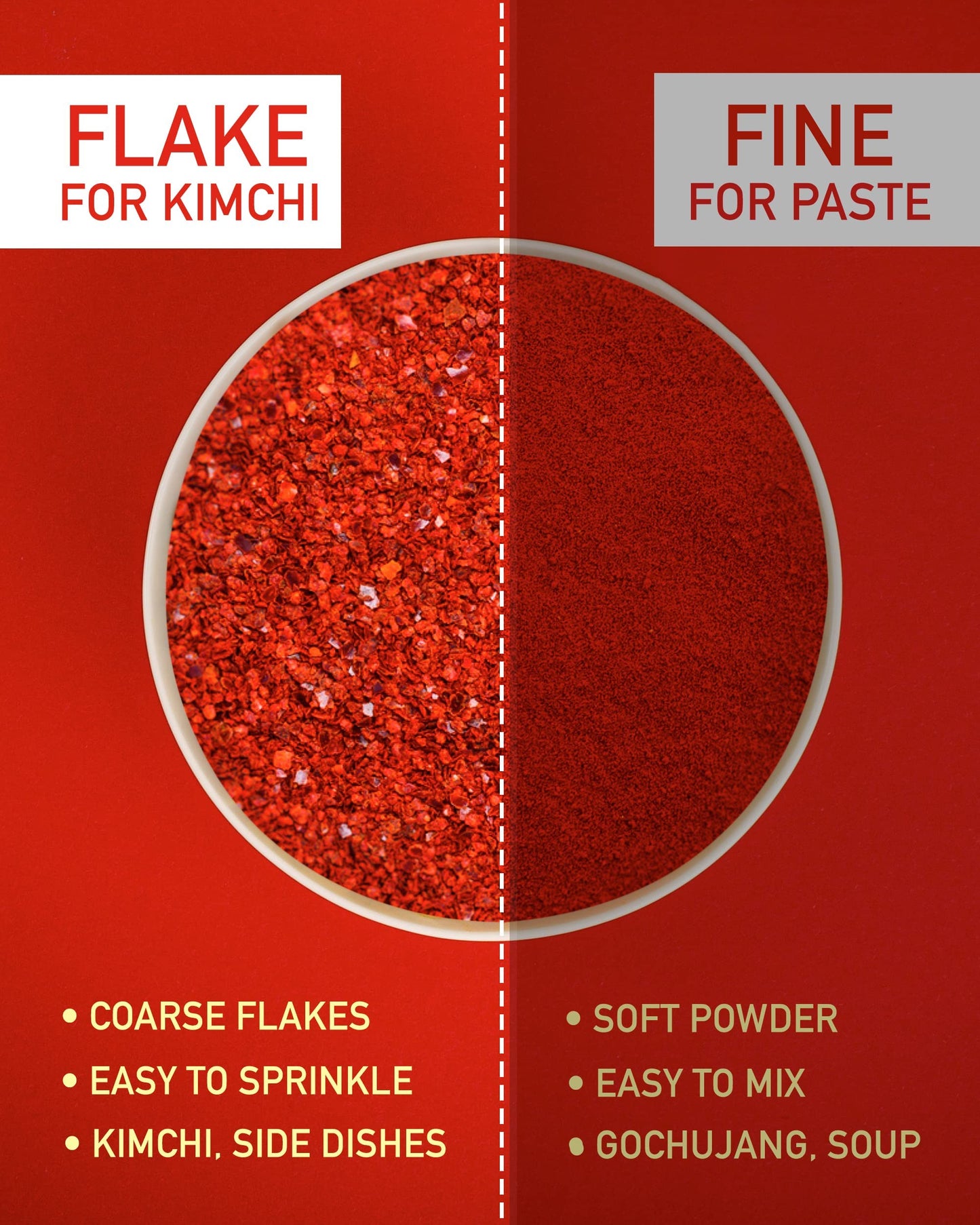 Taekyung Chili Powder For Kimchi (Flake, 7Oz) - Korean Gochugaru. Red Pepper Spice Seasoning For Asian Food. Msg Free.