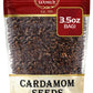 Spicy World Cardamom Seeds Decorticated 3.5 Ounce Bag - Natural, Vegan - No Pods, Also known as Elaichi Seed