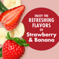 V8 Healthy Energy Drink, Strawberry Banana, 8 Fl Oz Can (Pack of 24)