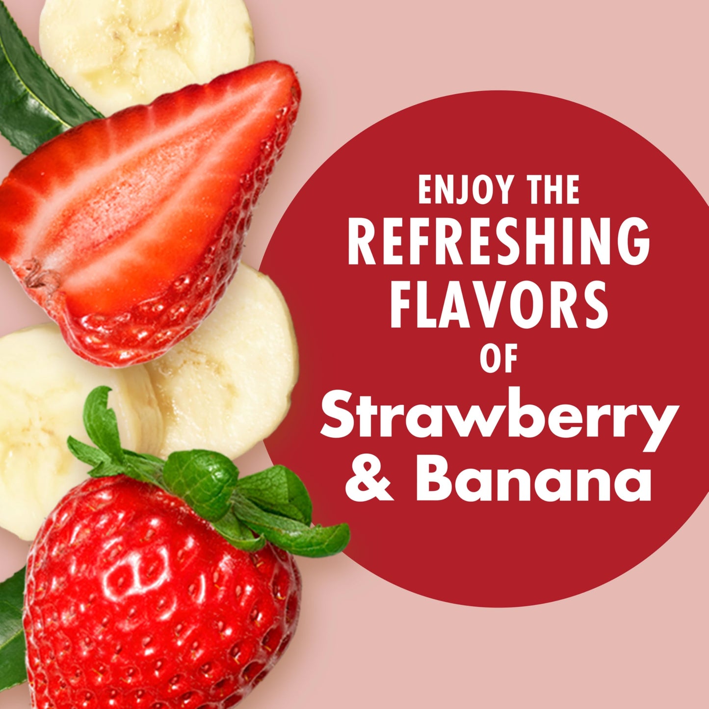 V8 Healthy Energy Drink, Strawberry Banana, 8 Fl Oz Can (Pack of 24)