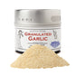 Gustus Vitae Granulated Garlic - All Natural, Non-GMO, 2.2 Ounce, Silver Magnetic Tin