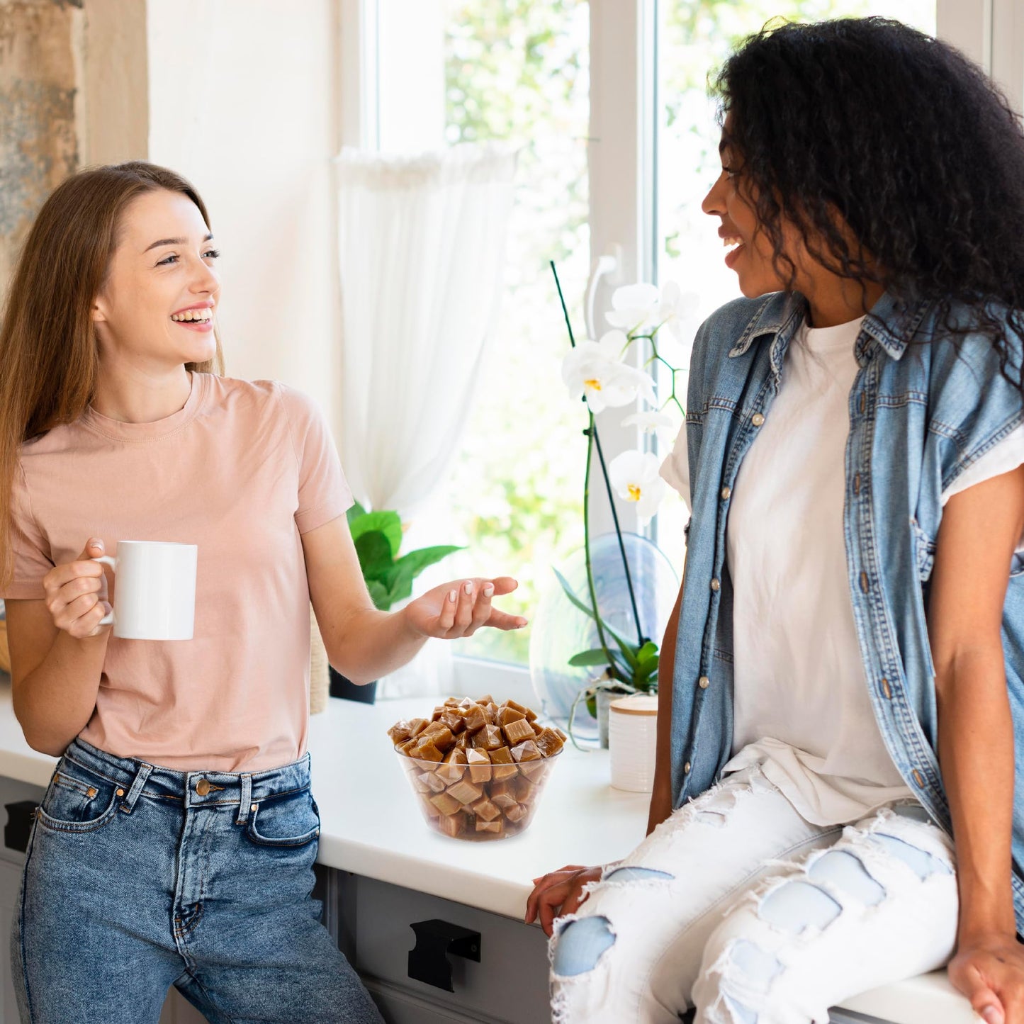 Kraft Caramel Squares Candy, Individually Wrapped, 2-Pound Bag