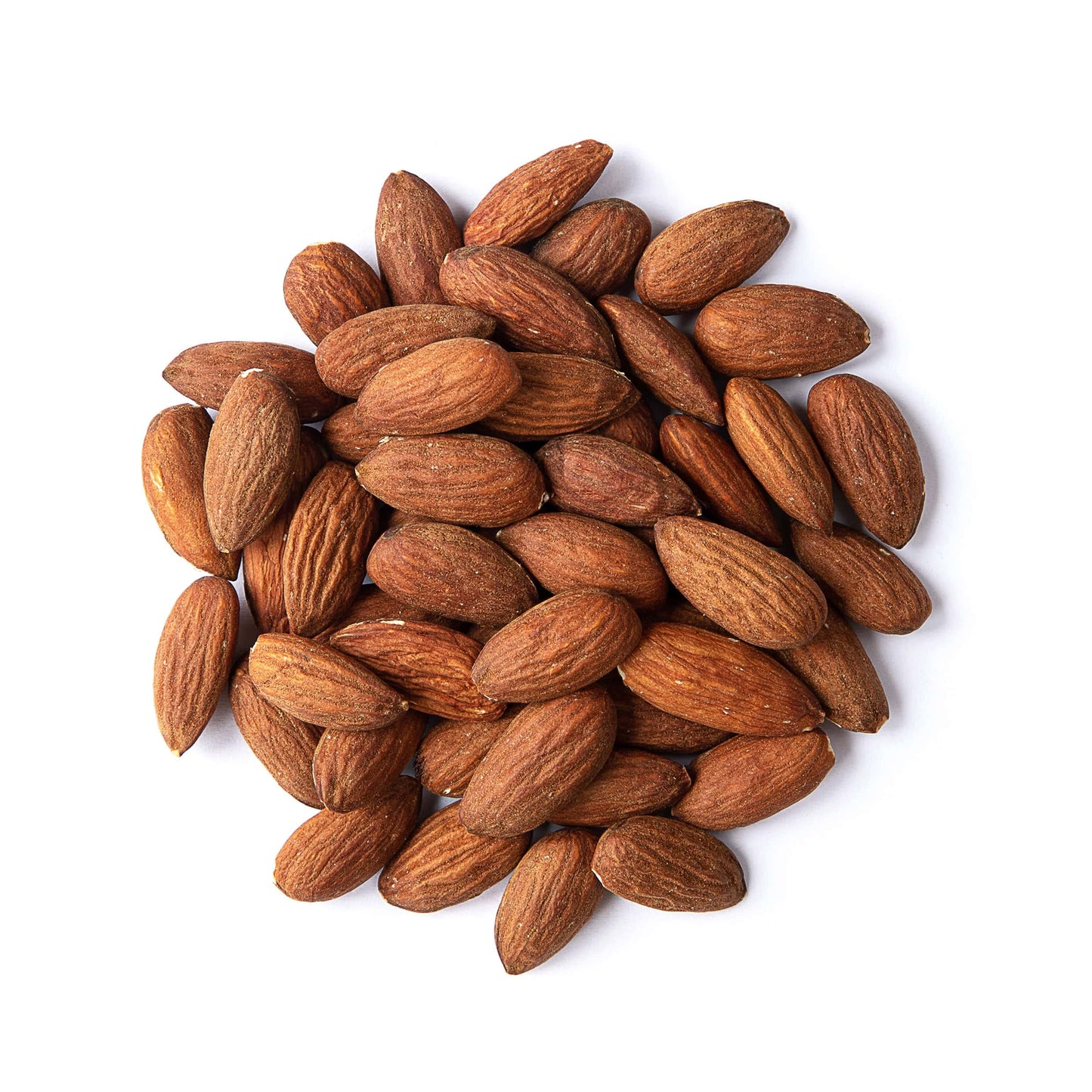 Food To Live Dry Roasted California Almonds, 12 Ounces Oven Roasted Whole Nuts, Unsalted, No Oil Added, Vegan, Kosher, Bulk. Goo