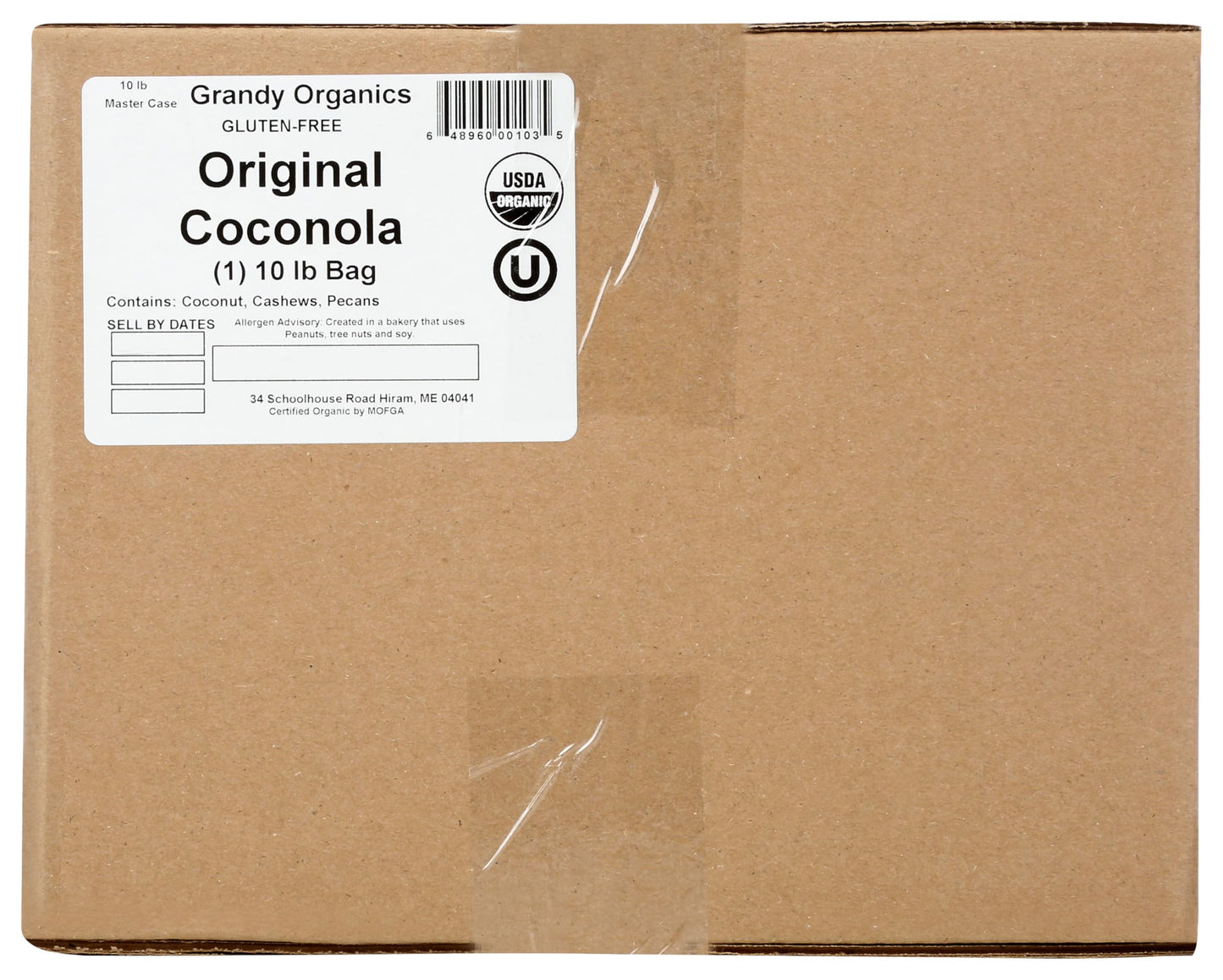 Grandy Oats Organic Coconola Granola, 1 Lb