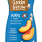 Gerber Graduates Puffs Cereal Snack, Peach, 1.48 Ounce
